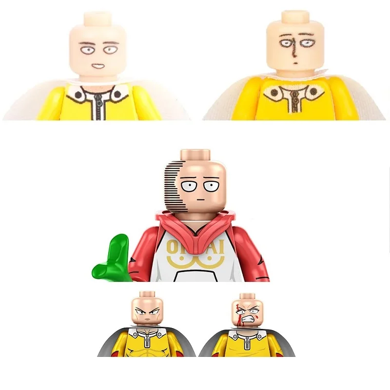 ONE PUNCH MAN Building Blocks Mini Action Figure Toys