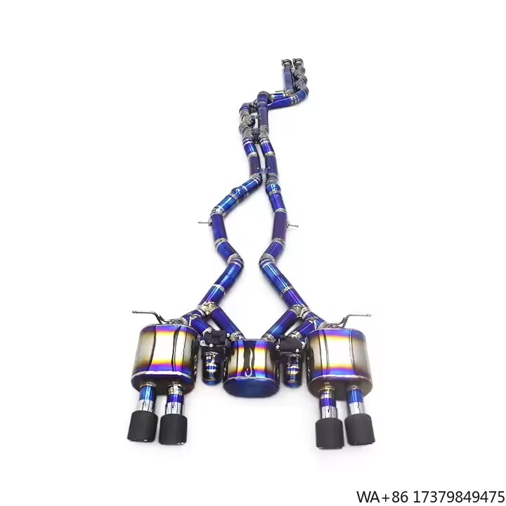 Выхлопная система Yooking Valvetronic для BMW M3/M4 F80/F82 3.0T (2015-2019), новый дизайн, средняя труба равной длины Выхлопная система Yooking Valvetronic для BMW M3/M4 F80/F82 3.0T (2015-2019), новый дизайн, средняя труба равной длины