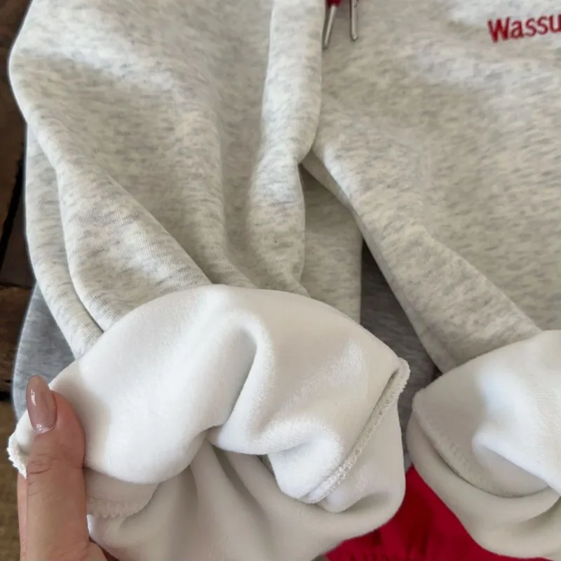 Bellbell 2026 Herbst Baby Jungen Jogginghose 1-8 Jahre Kinder Jungen Sporthose Winter Plus Samt Warme Kleinkind Jungen Hose – Detail 5
