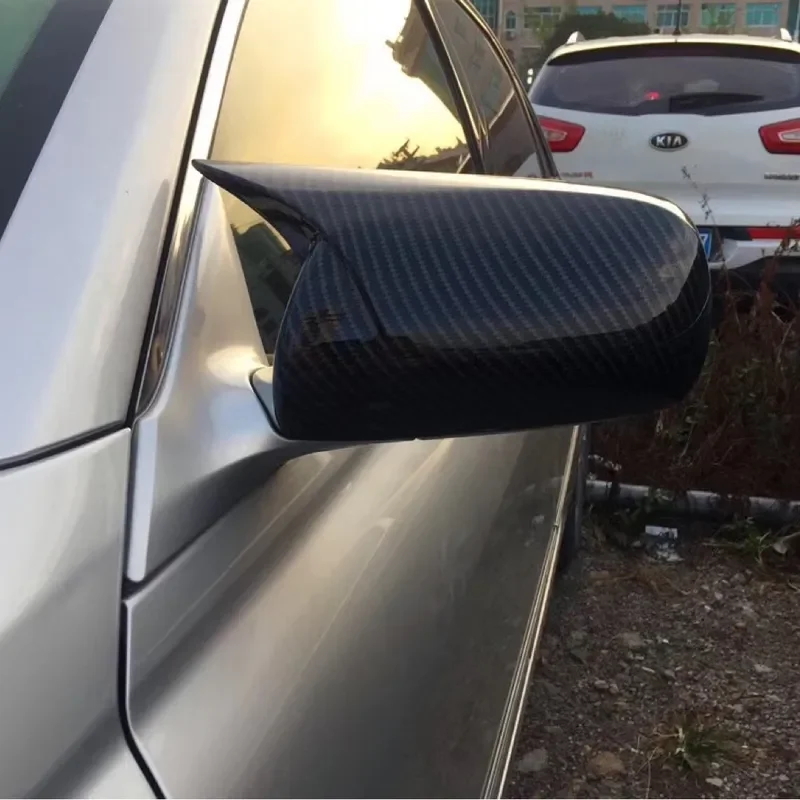 Carbon Fiber Rearview Mirror Cover for Toyota Lao Ruizhi 2005 2006 2007 Devil Ear Horn Shell Modification Accessory