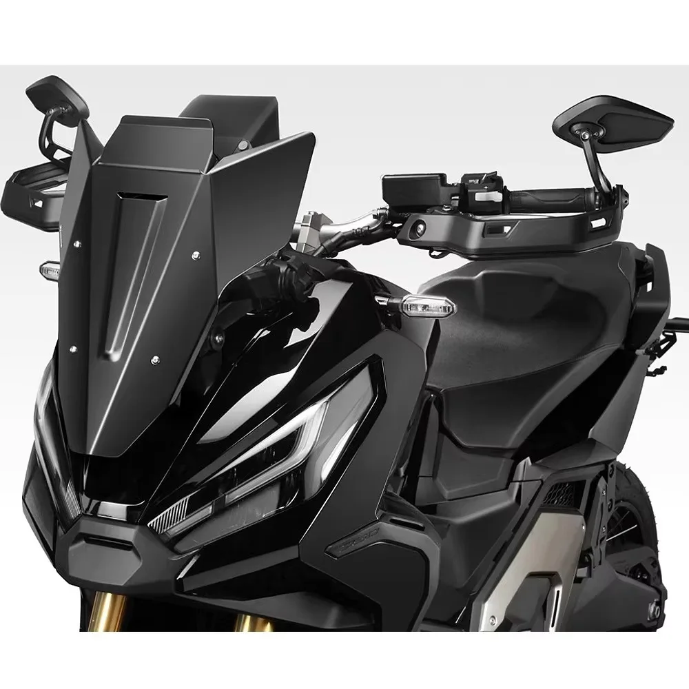 جديد دراجة نارية الأسود مرآة الرؤية الخلفية الألومنيوم المقود طقم مرآة لهوندا X-ADV 750 2021-2024