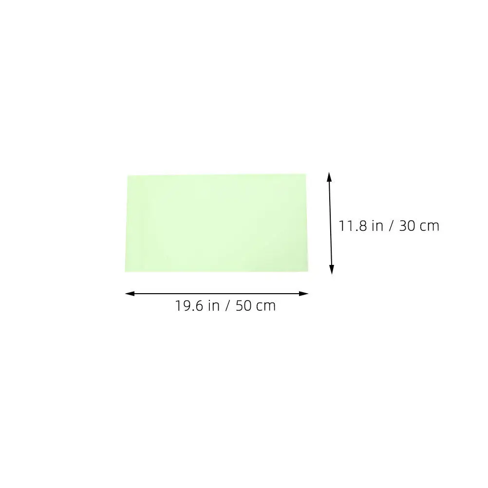 1 Roll Night Glow Sticker Sheet Self-Adhesive Luminous Film for Cup Marking Craft Making DIY Projects Car Interior Decor Glow