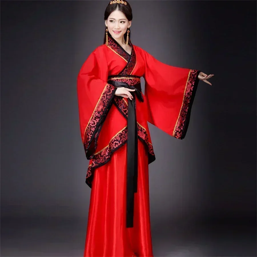 

Chinese Traditional Dress Women Hanfu Cosplay Costume Hanbok Tang Dynasty Performance Clothing Robe Chinoise Femme