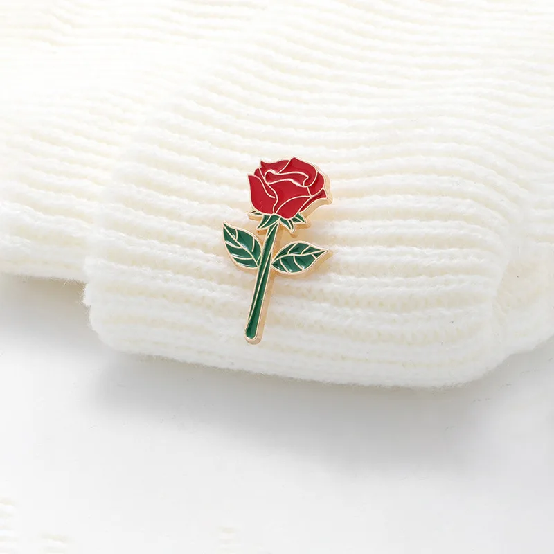 

New Unisex DIY Vintage Rose Brooch Badge Fashion Commute Blazer Pin Accessory for Clothes Bags Shoes Scarf Tshirt Jeans Car