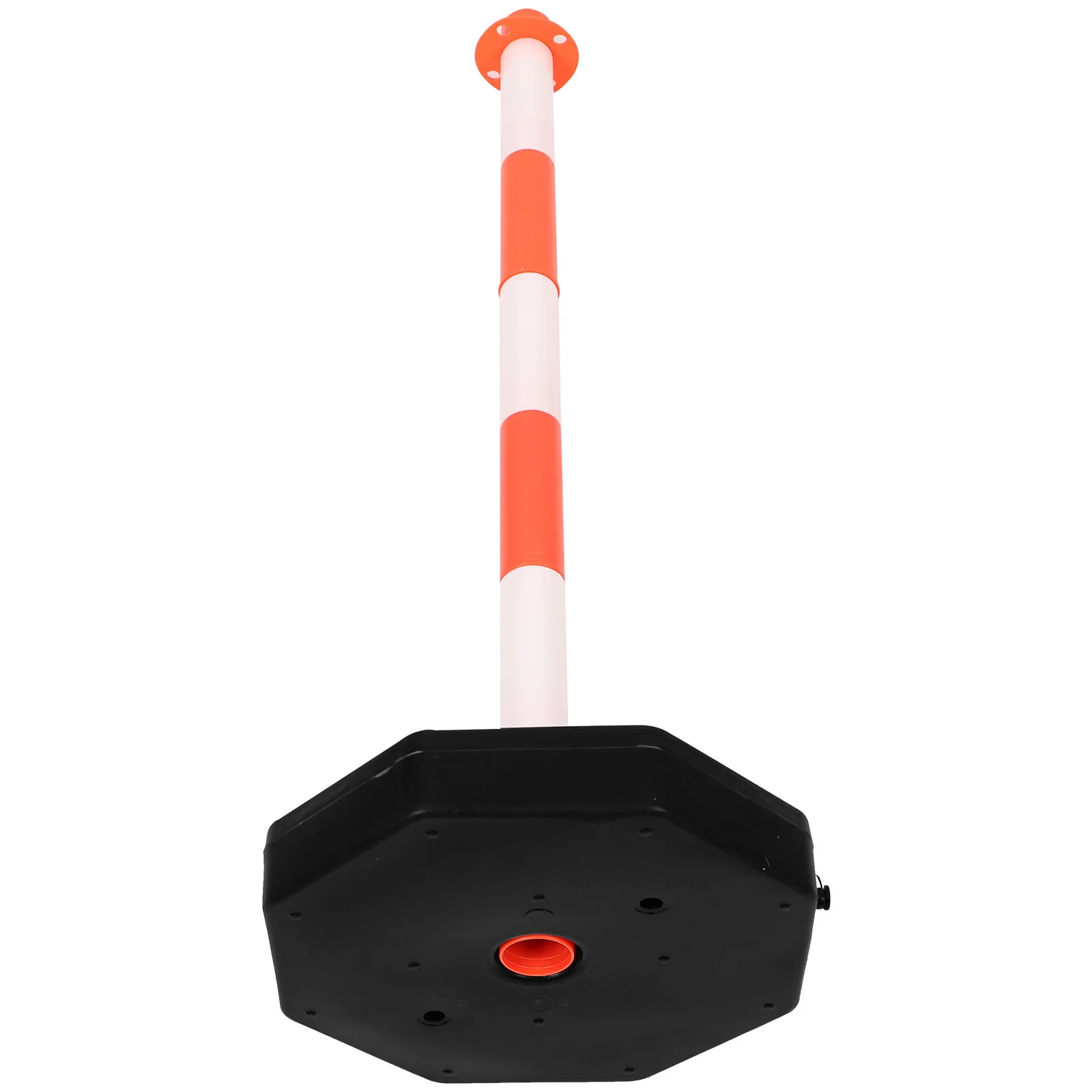 عمود تحذير على الطريق، كومة أمان مضادة للتصادم، عزل حركة المرور المتحرك، حاجز مطاطي، حاجز الطريق، رؤية عالية #6