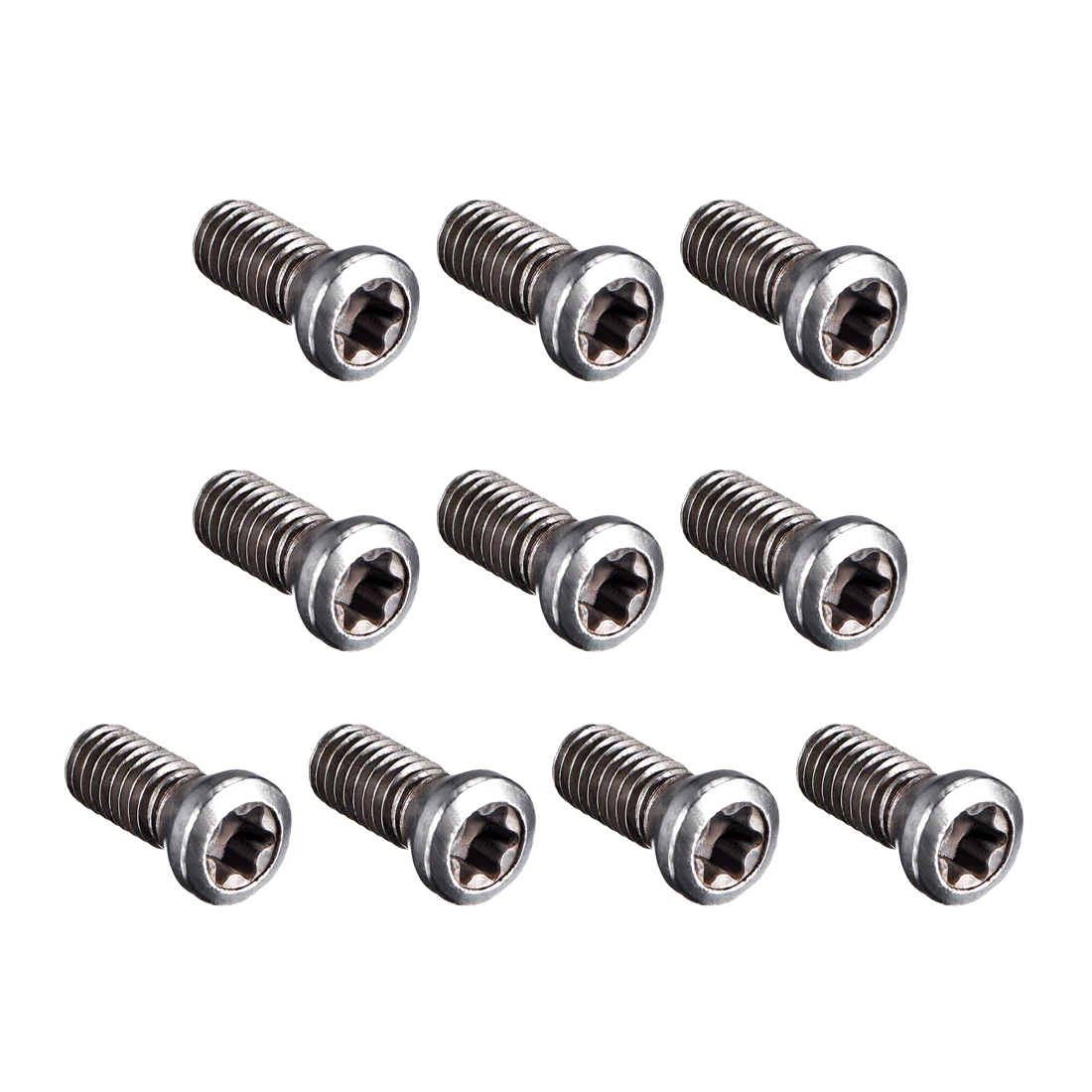 10pcs Torx Screws For Replaces Carbide Insert CNC Lathe Tool 12.9 Grade Alloy Steel