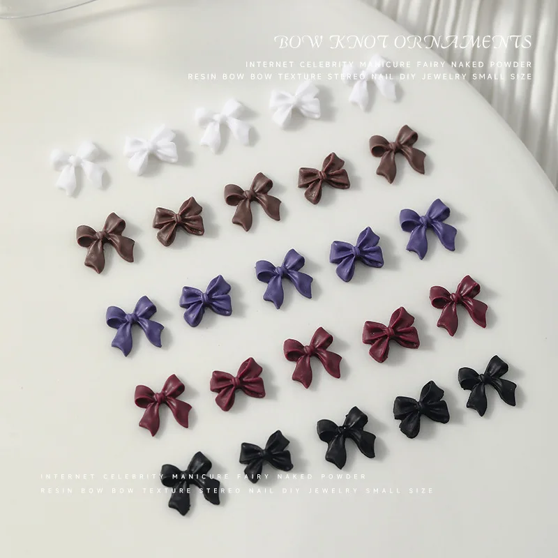 Bijoux Nail Art, Papillon Diamant, Papillon, Tempérament, Polyvalent, Décoration, Automne, Hiver, Document, Accessoires Ongles, Vente en Gros, 10Pcs