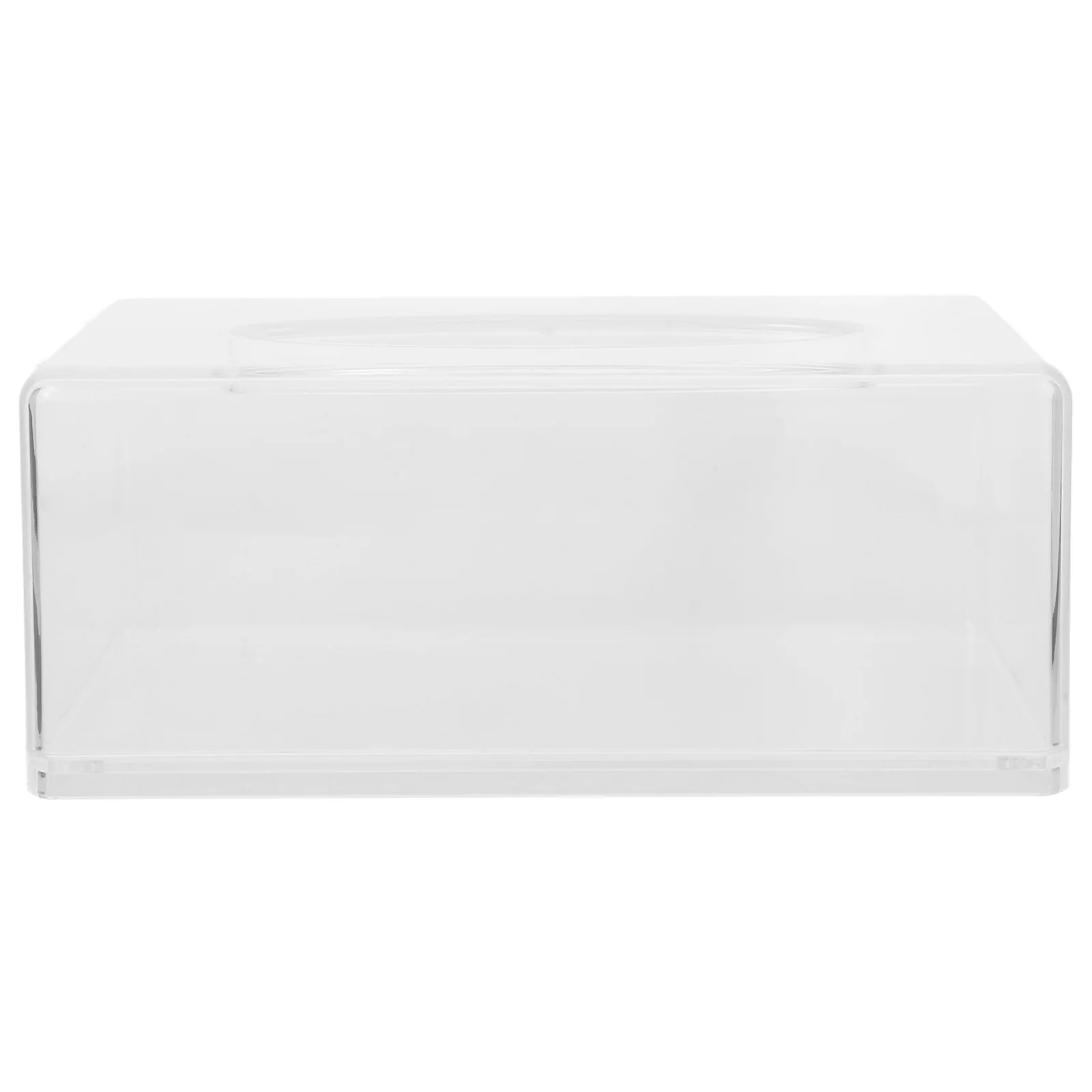 

Durable Acrylic Tissue Box Large Capacity Napkin Storage Holder for Bathroom Desktop Kitchen Tissue Dispenser Paper Towel Box