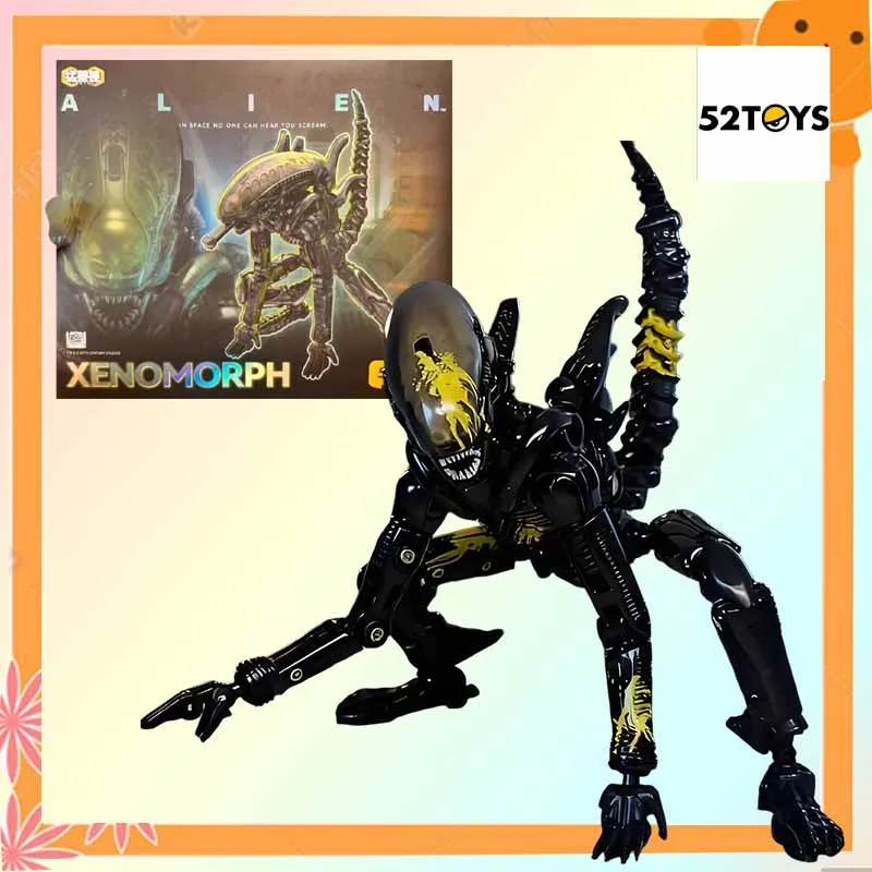 

Original 52TOYS MEGA BOX Alien XENOMORPH Anime Action Figures Toys For Boys /Girls /Kids /Christmas Gift Collectible Model