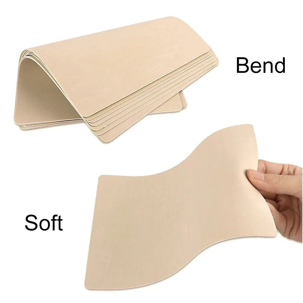 5 Pcs Empty Tattoo Practice Blank Latex Skin Mat Synthesis Silicone Double-Sided Use False Skin Synthesis Pad Beige Multipurpose