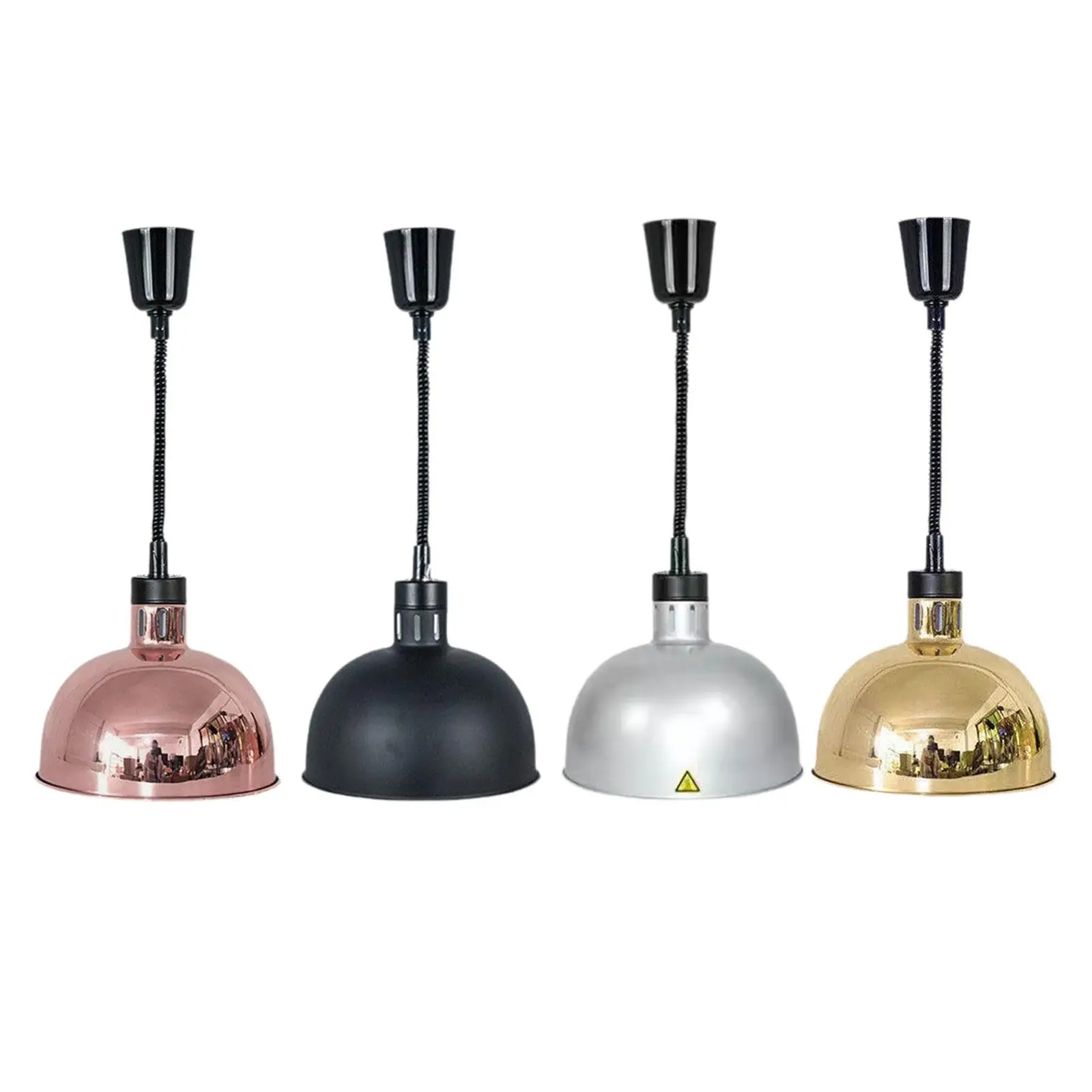 Lampe chauffante réglable pour aliments, lampe chauffante télescopique en métal, adaptée à la cafétéria, nourriture chaude, adaptée à l'hôtel, jetable, 220V