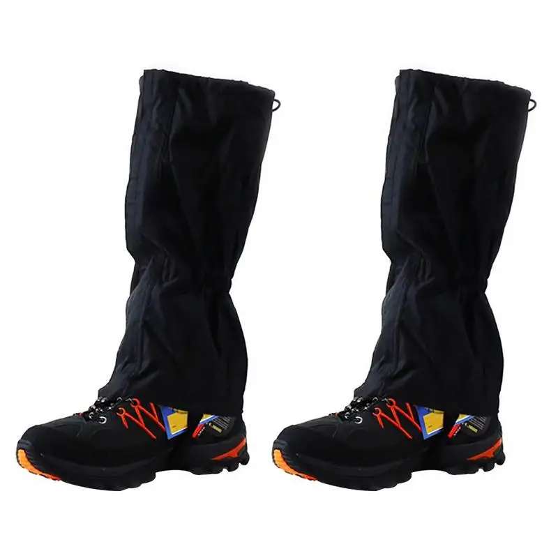 Leg Gaiters High Waterproof Snow Boot Shoe Cover For Outdoor Hiking Skiing Backpacking Trekking Camping Climbing Snowshoeing