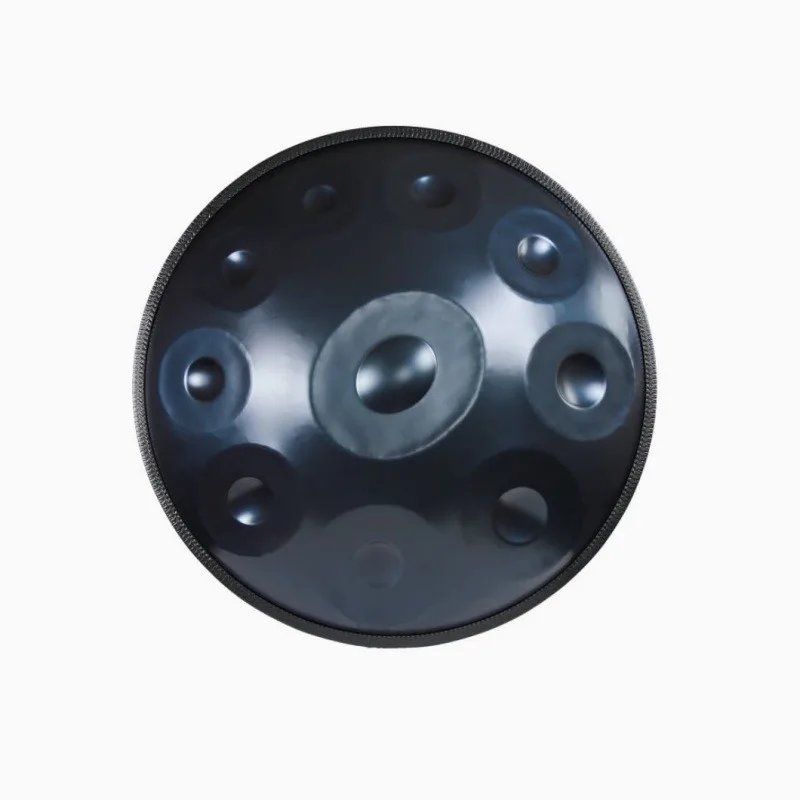 الفولاذ المقاوم للصدأ HandPan المهنية الكبار المبتدئين HandPans المحمولة 9 لهجة الدف يده 10 لهجة أدوات قرع