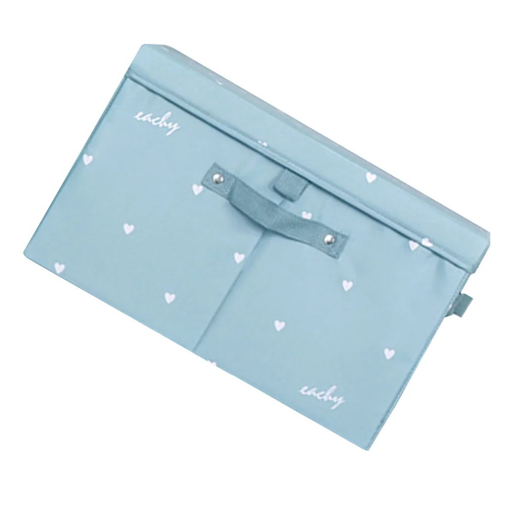 

Wardrobe Clothes Container Foldable Non-Woven Fabric Clothes Organizer Storage Box for Socks Underwear Household Storage Basket