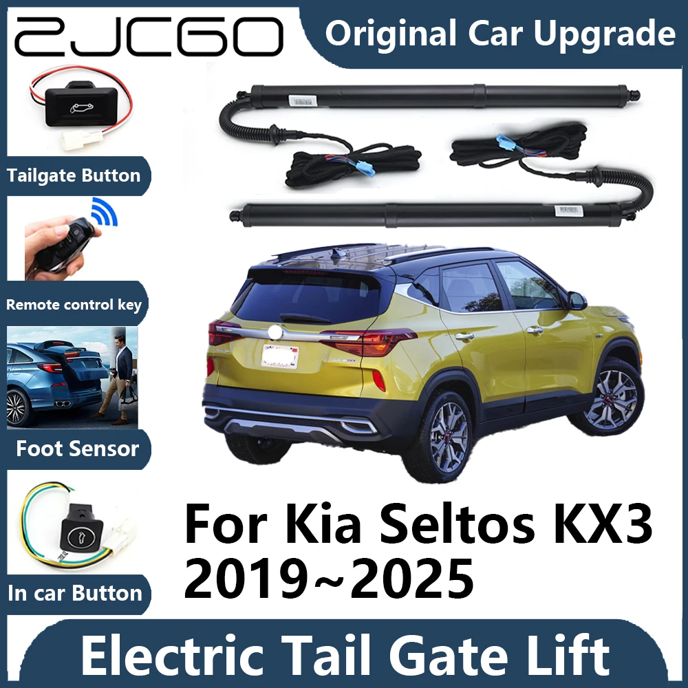 

For Kia Seltos KX3 2019~2025 Automatic Tailgate Electric Tail Gate Lift Prop Support Vehicle Power Rear Door Liftgate Strut