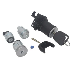 FULL LOCK SET IGNITION SWITCH LEFT RIGHT DOOR TRUNK LOCK FOR FORD FIESTA MK5 FUSION (CBK) 2003 2S61A22050BM 1479660 AL084
