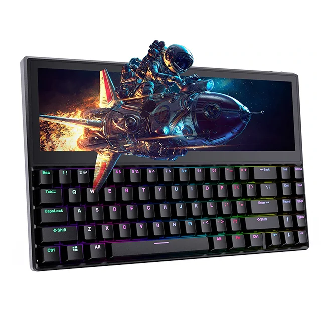 

2022 Fashion Tending Mechanical Keyboards K2 Monitor Laptop Dual Screen Extender Portable 2 in 1 Touch Screen Keyboard