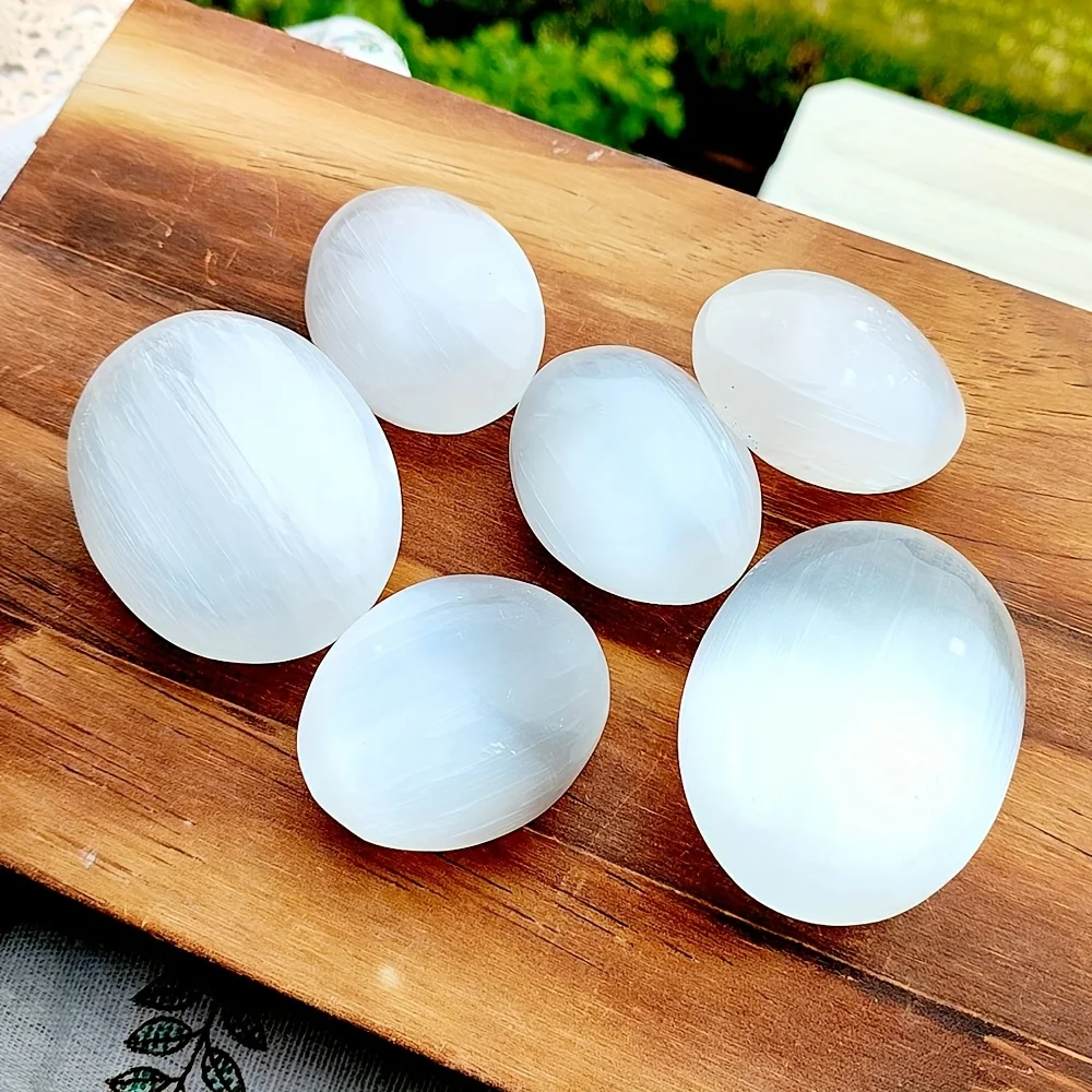 Pedra de palma de quartzo branco natural, artesanato em gesso, presente de feriado exclusivo, relaxamento e melhorando bem-estar, pedra decorativa