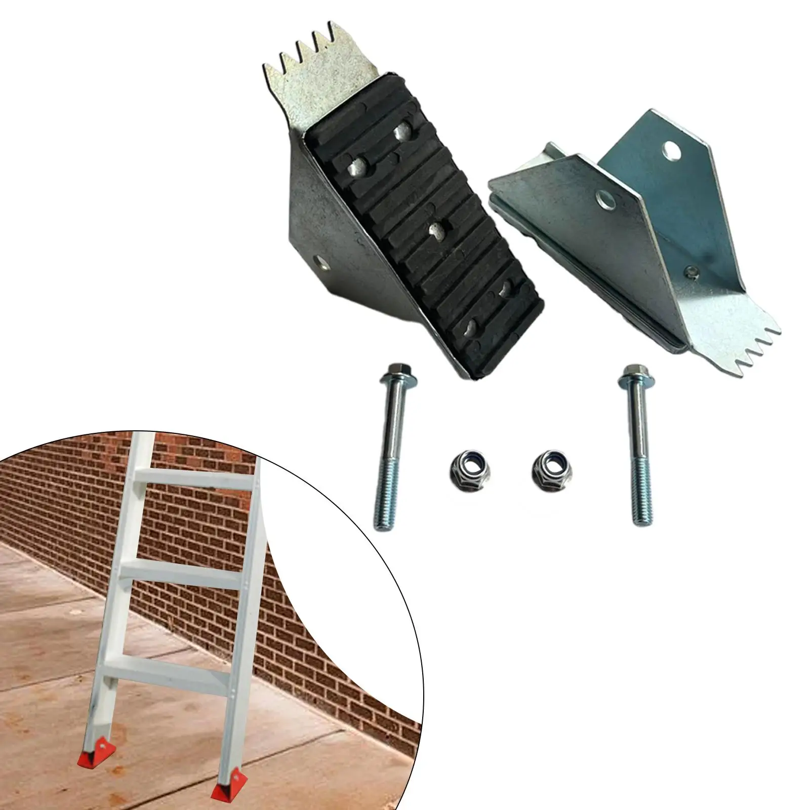 Imagem -05 - Extensão Ladder Cover Shoe Grupo Foot Pads Cover Acessórios Fácil de Instalar Extensão Ladder Pés para De15262cn Pcs