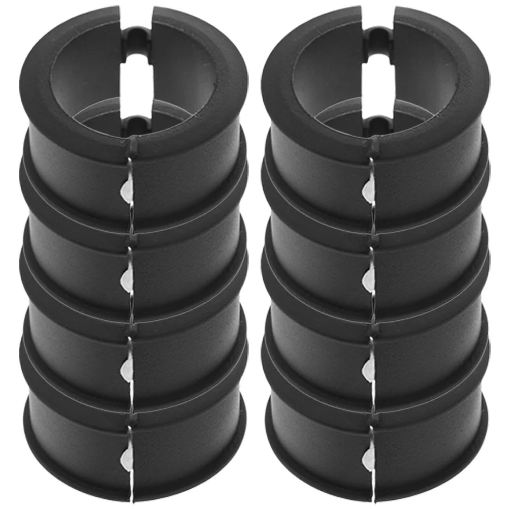8Pcs Bike Handlebar Gasket Flexible Silicone Small Nonskid Replacement Gaskets for Bicycle Mountain Bike Handlebar Bracket