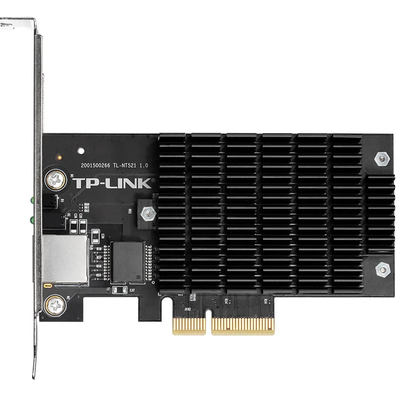 Imagem -03 - Tp-link Ethernet Placas de Rede Computador pc Adaptador Lan Card Pcie Rj45 Tl-nt521 10000mbps 2.5g 10g 10ge 2500mbps