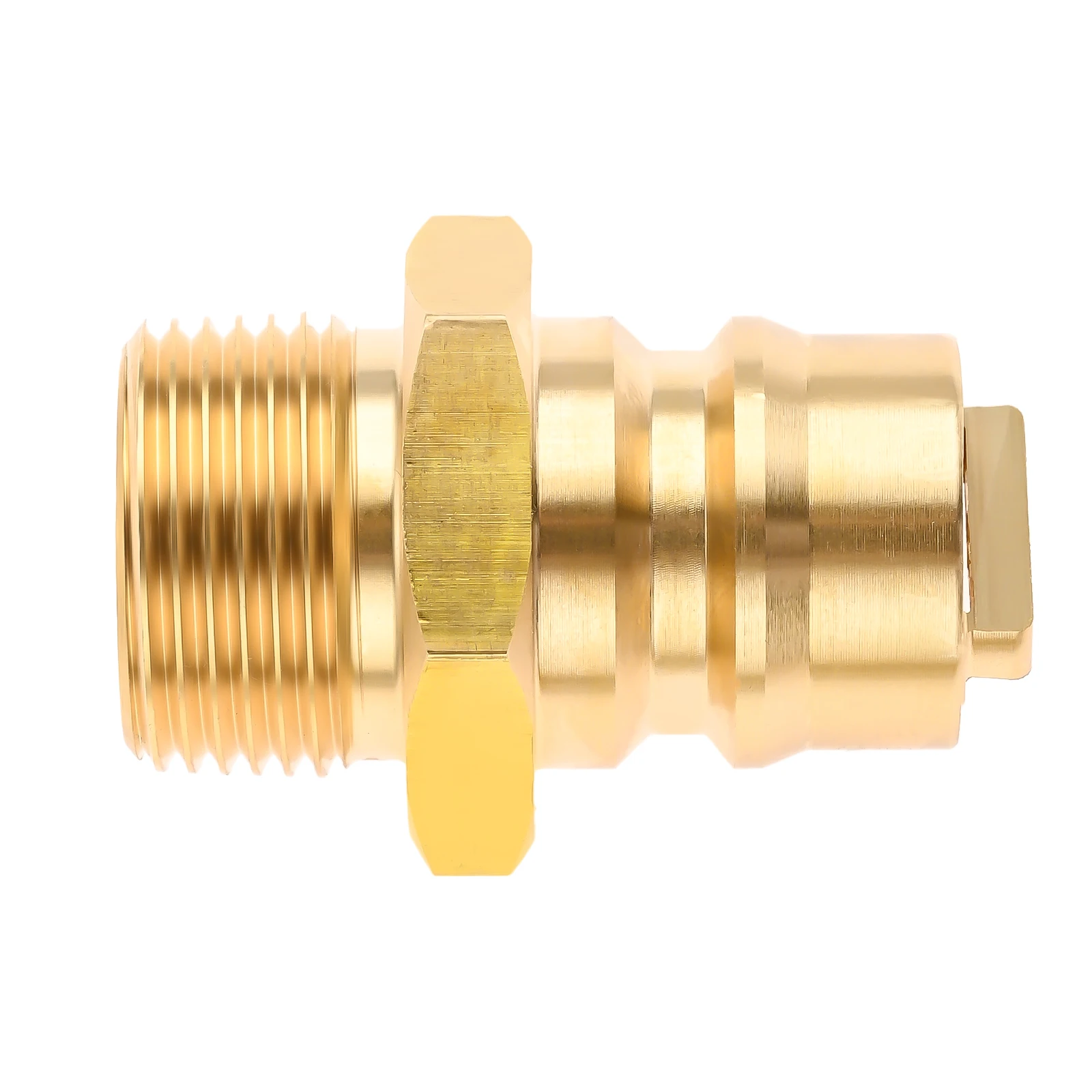 1 Stück 5 Fuß 2-stufiger Propanregler mit Schlauch Standard 3/4" Schnelltrennanschluss 3/4" Stecker für LP Propan Outdoor Cooking