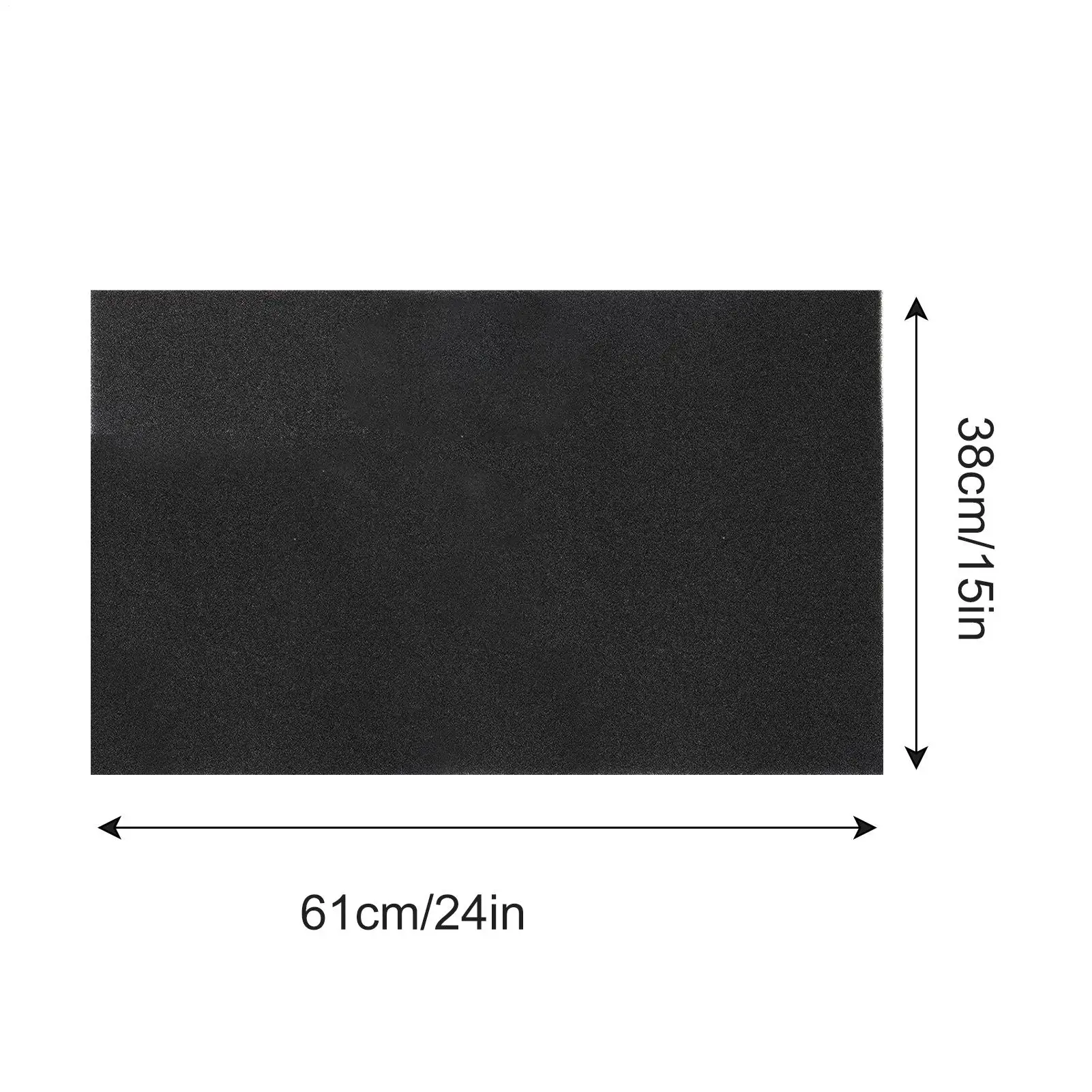 カットしてフィットするフォーム交換フィルター 柔軟な切断効率的なエアコンフィルター 再利用可能なエアコンフィルター