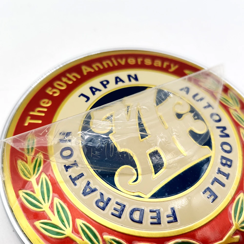 9cm Universal JDM Parts Accessories Japan Automobile Federation Car Front Grille Grill Badge JAF Badge Emblem Logo