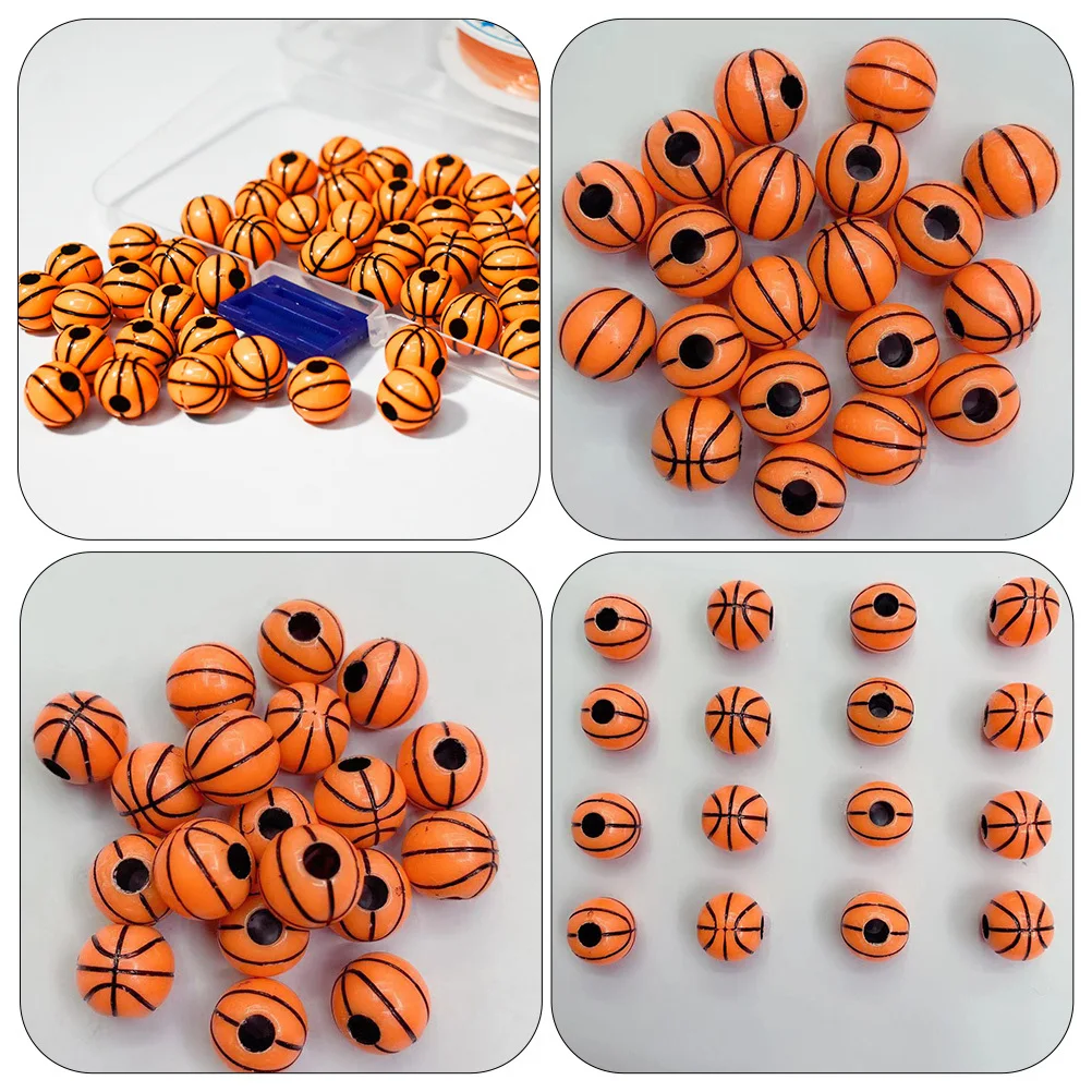

200Pcs Loose Beads for DIY Jewelry Accessories Craft Kits Necklace Bracelet Making Premium Round Shape Smooth Beads Set