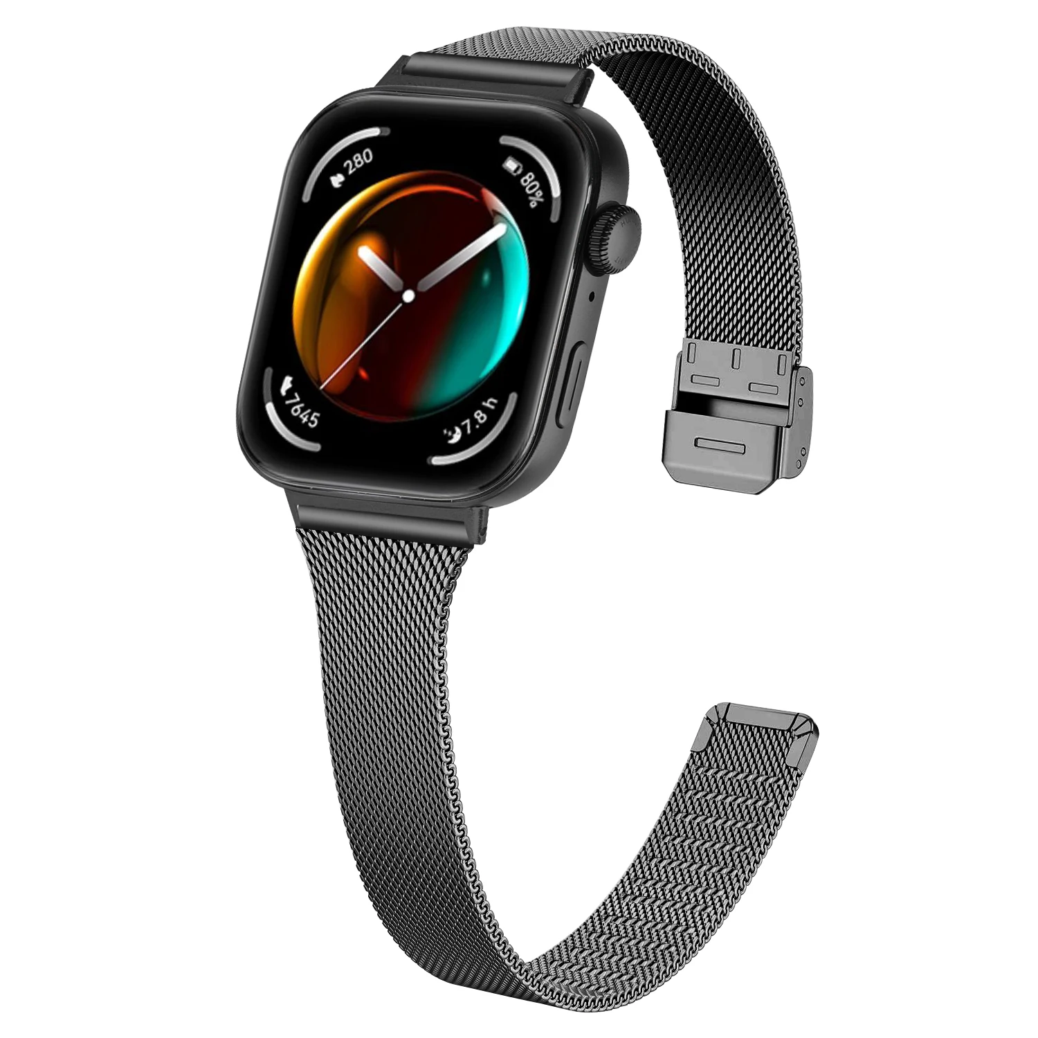 

Для Huawei Watch Fit 3, ремешок из нержавеющей стали, миланская Т-образная форма, мужской и женский металлический браслет Correa для Huawei fit 3, ремешок для часов