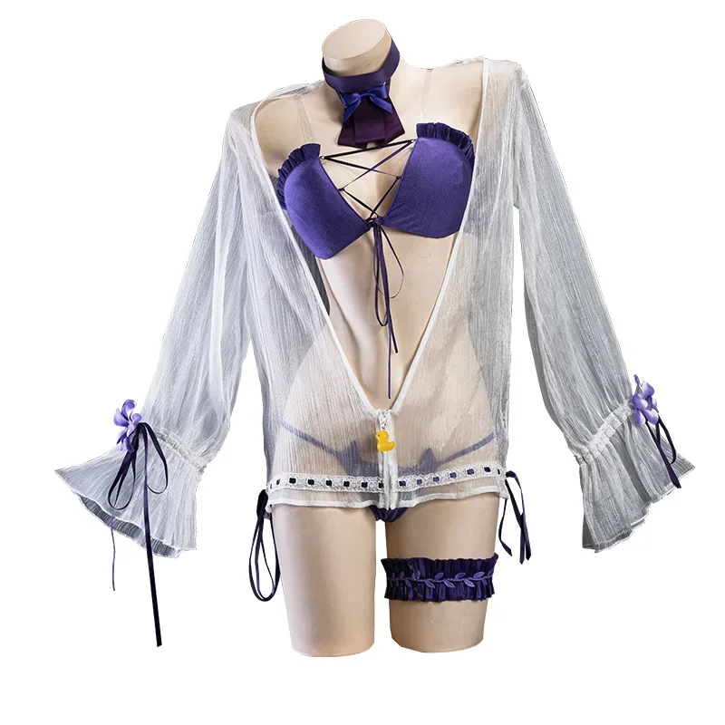 

Summer Cosplay Costume Game Costume Halloween Costume Azur Lanee Cosplay Cheshire Swimsuit 2025 new Halloween Carnival Suit