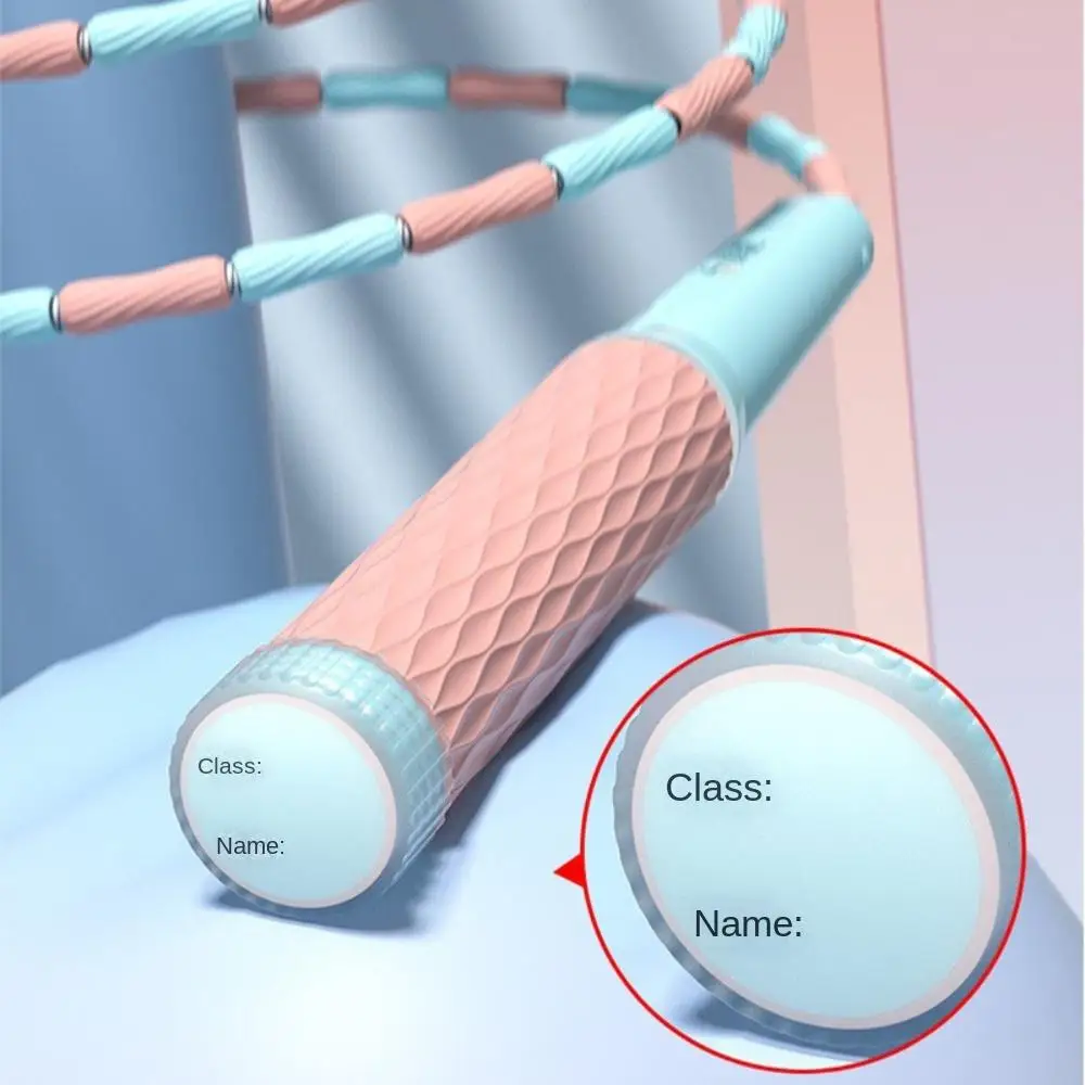 미끄럼 방지 전문 휴대용 점프 로프, 엉키지 않는 점프 로프, 부드러운 구슬, 가정 체육관, 크로스핏 피트니스, 남녀공용 줄넘기