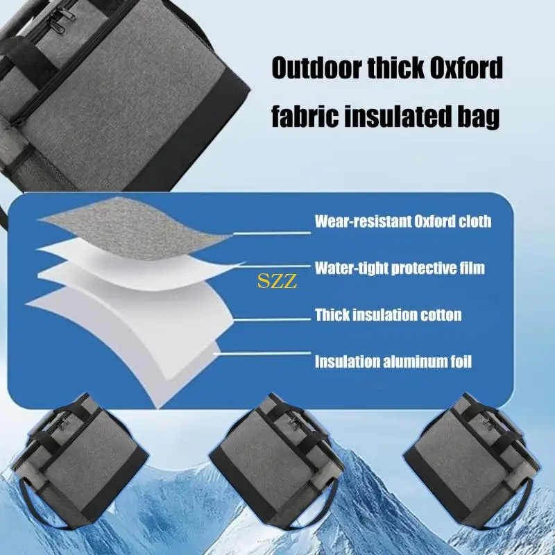 ฉนวนซอฟท์เย็นกระเป๋าค่าย Camping Coolers