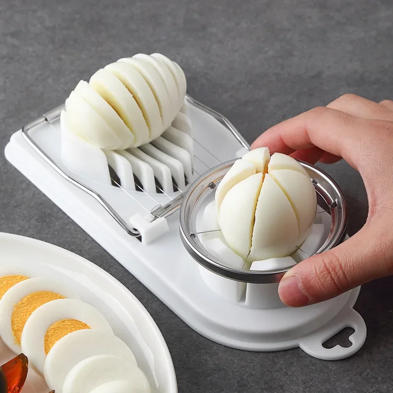 304 Egg Slicer Slicing Dividers Novel Kitchen Accessories Gadgets Sets Kitchen Utensils Tool Kitchenware Useful Things for Home