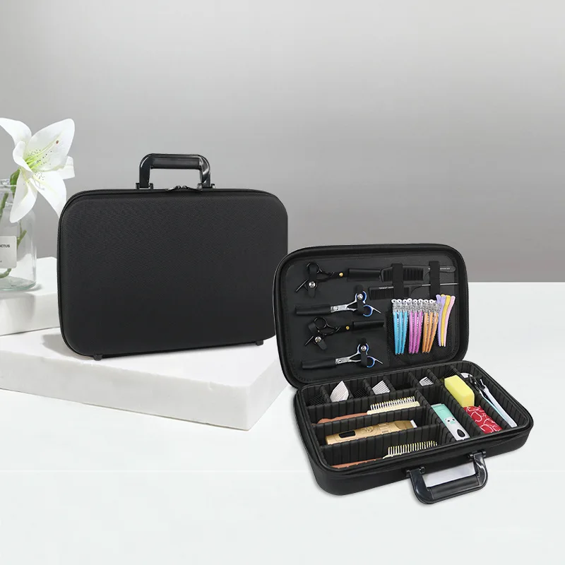 

Сумка для парикмахерских аксессуаров, принадлежности для машинок для стрижки волос, мужские триммеры для волос, портативный держатель для хранения машинки для стрижки, органайзер для стрижки волос