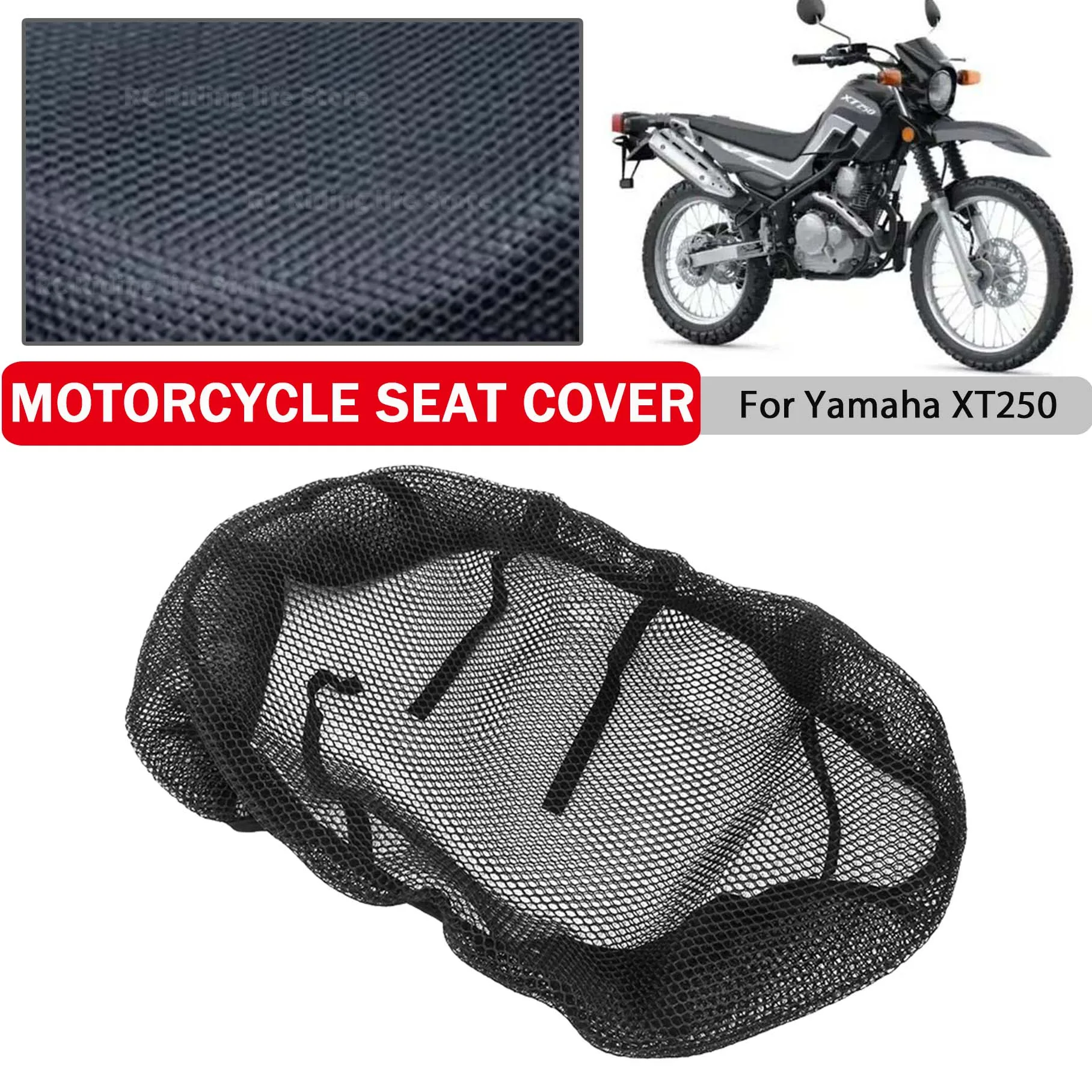 

Motorcycle Seat Cover Guard For kymco XT250 XT 250 XT 250XT Insulation Nylon Fabric Cushion Breathable Protective Shelter