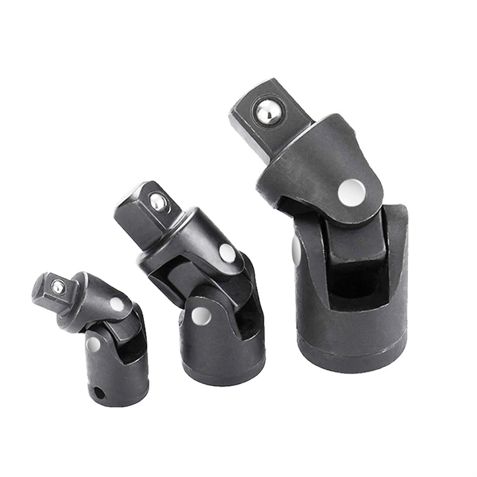 

Black Universal Joint Set Ratchet Angle Extension Bar Socket Pneumatic Adapter