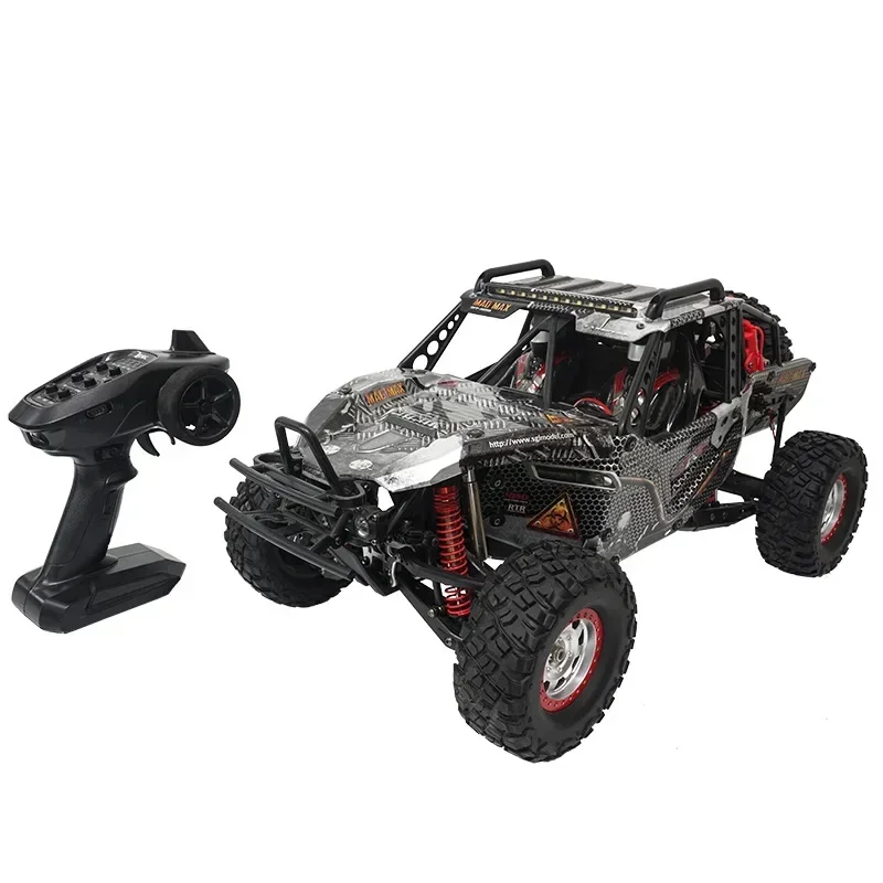 New Sg-1001 1:10 Remote-controlled Model Vehicle High-speed Rc Brushless Off-road Vehicle Desert Card 3s Electric Metal Chassis