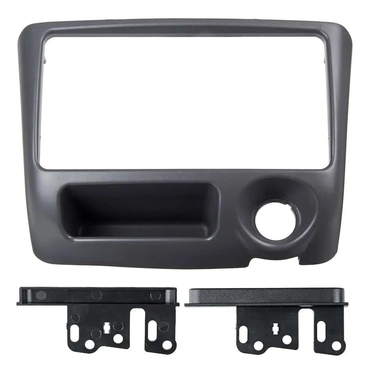 2 DIN Car Radio Facia DVD Stereo CD Panel Dash Kit Trim Fascia Face Plate Console for Toyota Yaris Vitz 1999 2000 01- 2004 2005