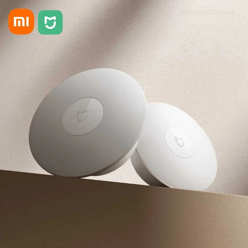 Xiaomi Mijia-LED誘導ナイトライト,調整可能な明るさ,赤外線スマート人体センサー,磁気ベース,3ランプ,新品,2024