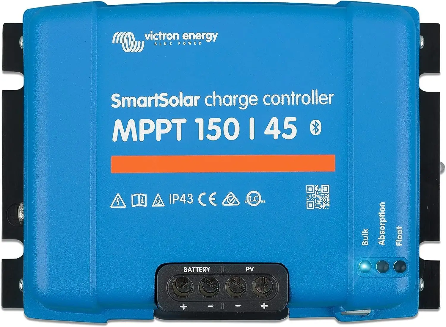 

Smartsolar Mppt Solar Charge Controller (Bluetooth) - Charge Controllers For Solar Panels - 150V, 45 Amp, 12/24/36/48-Volt