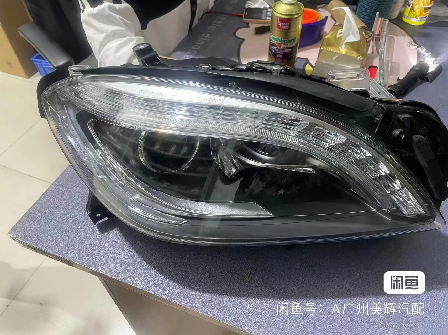 

Подходит для Mercedes-Benz ML166, фары 1668205459/5559, передние Hid Ксеноновые фары, автомобильные системы освещения