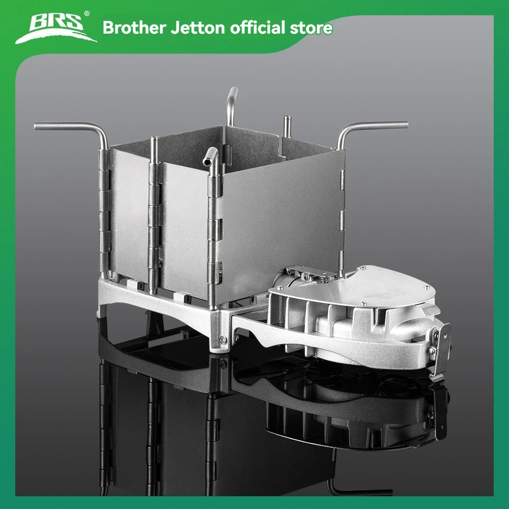 

Уличная дровяная печь BRS 6000W, складная, легкая, для сжигания дров и угля, с электронным вентилятором, для барбекю, модель BRS-116