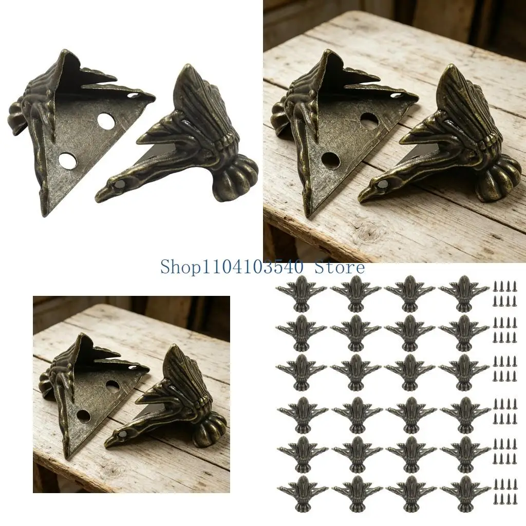 02DC Pack Of 20 Alloy for Jewelry Box Storage Chest Upgrades