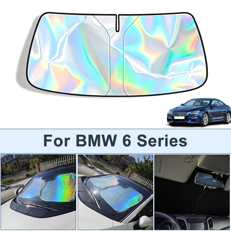 

Foldable Front Windshield Sun Shade For BMW 6 Series UV Reflective Sun Protection Cover Car Interior Accessories