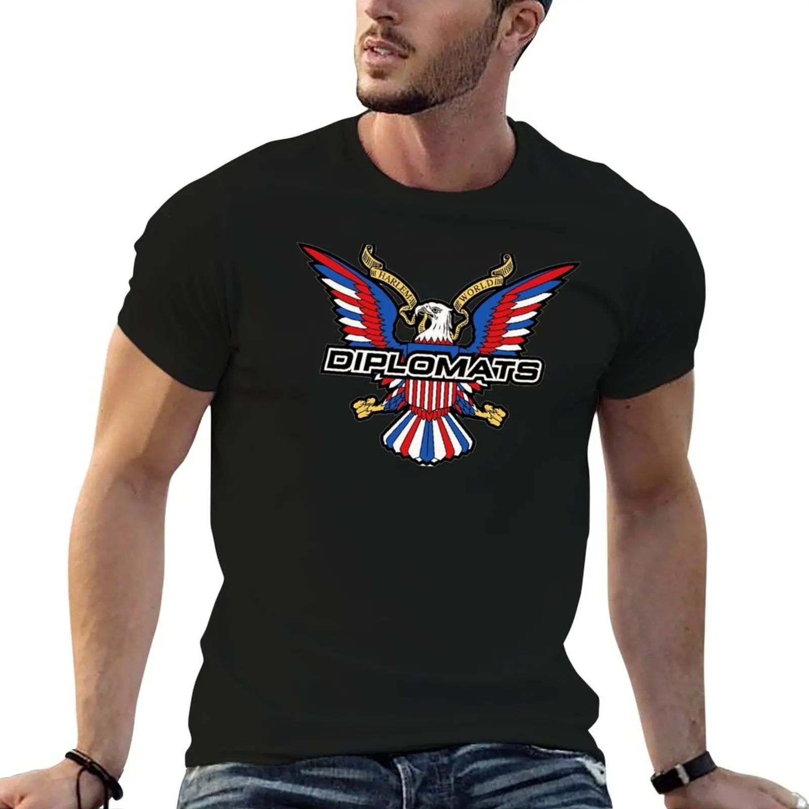 

cotton Dipset graphic Camron Jim black for t shirt plain Juelz t-shirt Jones T-Shirt man man package