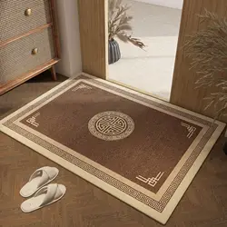 VIKAMA American retro entry door floor mat door door door door mat light luxury high middle carpet porch for insole door mat