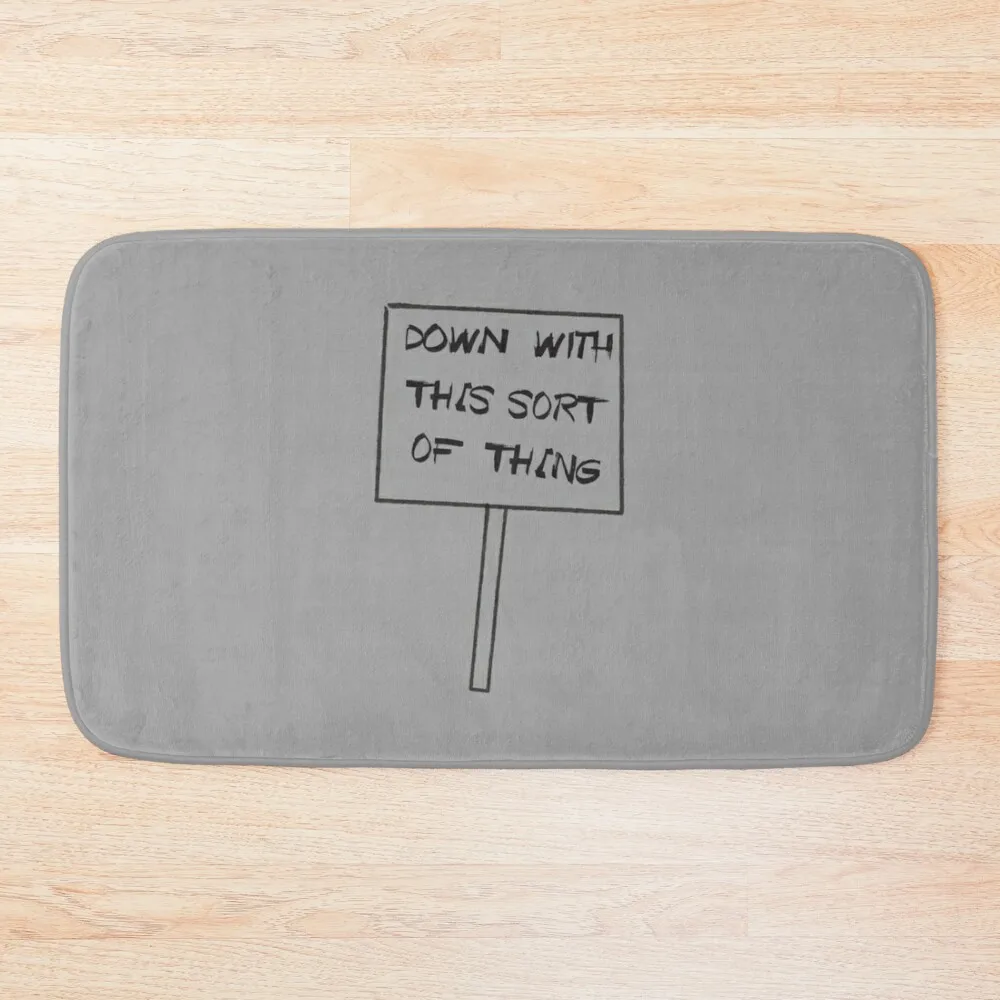 

Down With This Sort Of Thing Bath Mat Carpets For Bathrooms Rooms Mat
