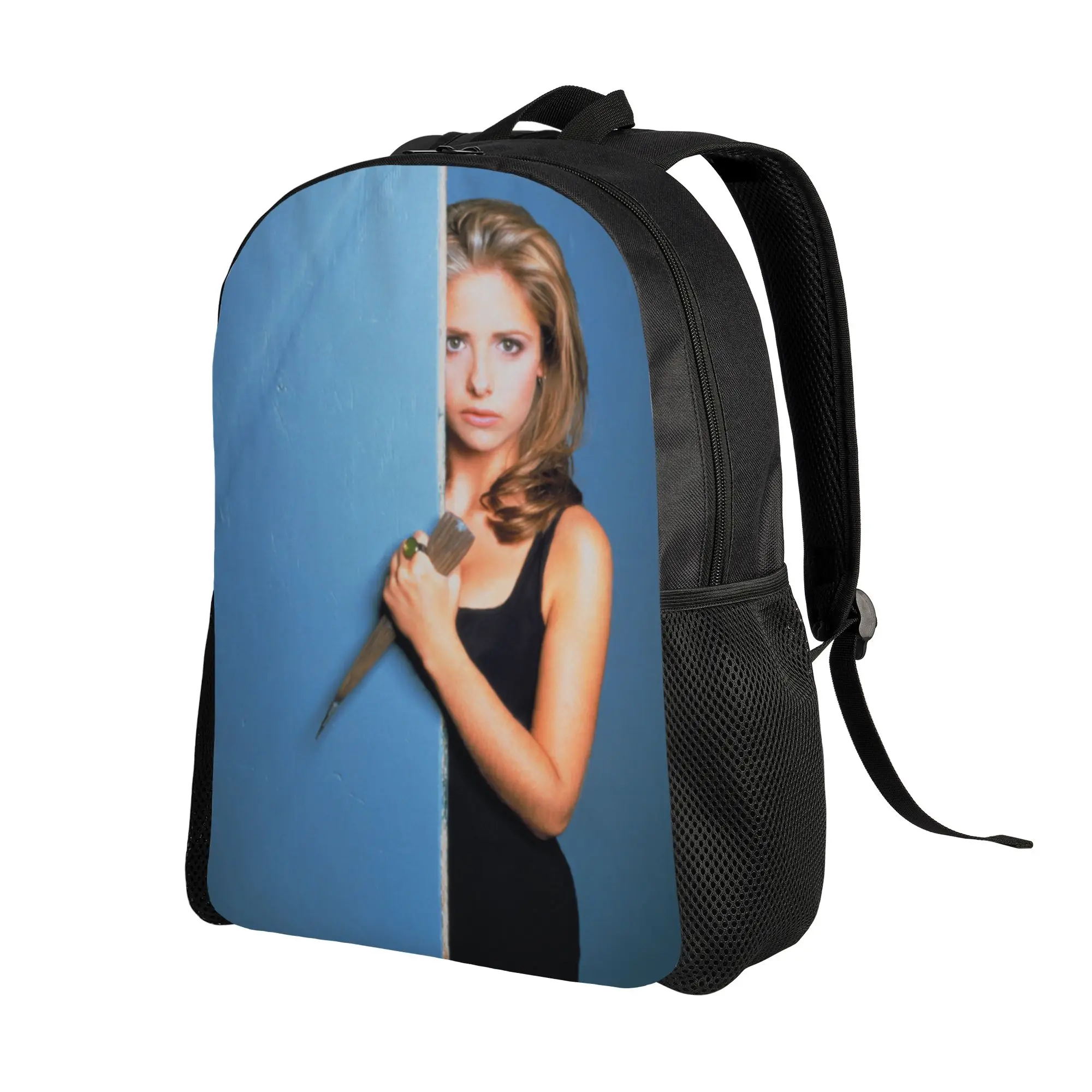 Slayer Buffy the Vampire Slayer Cool Backpack Durable High School Work  Daypack for Men Women College Canvas Bags