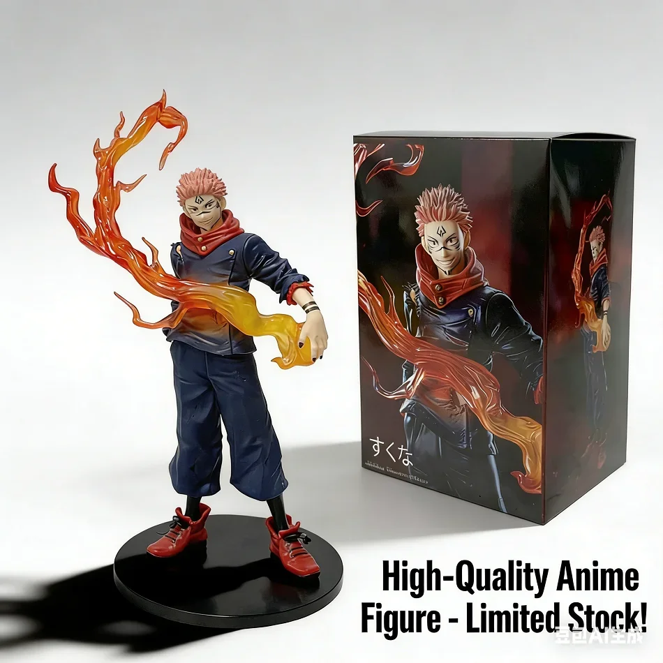 Anime 21cm Jujutsu pioneer Itadori Yuji action doll model PVC doll toy peripheral series desktop accessories gift